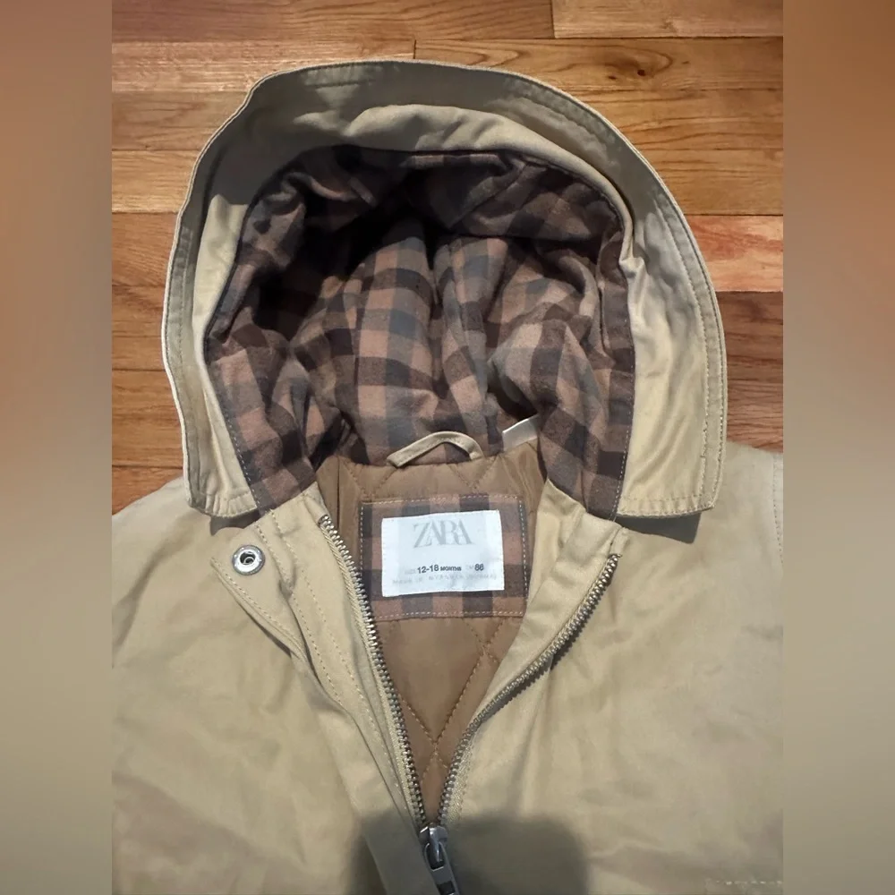 Zara beige coat